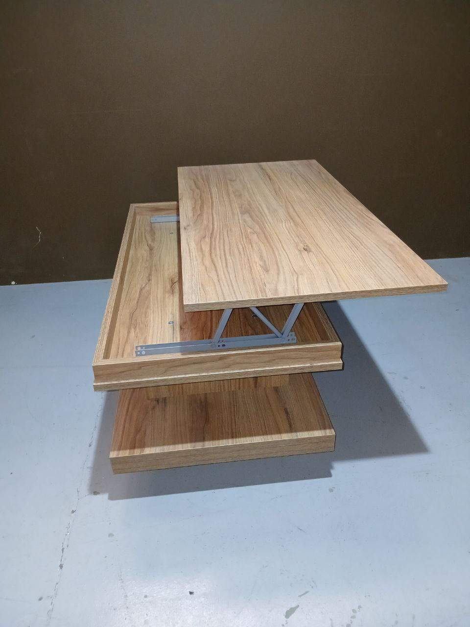 Mesa de centro elevable