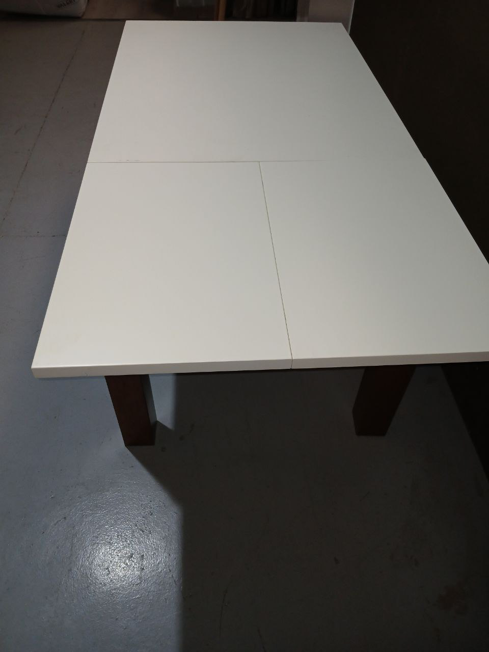 Mesa bicolor extensible