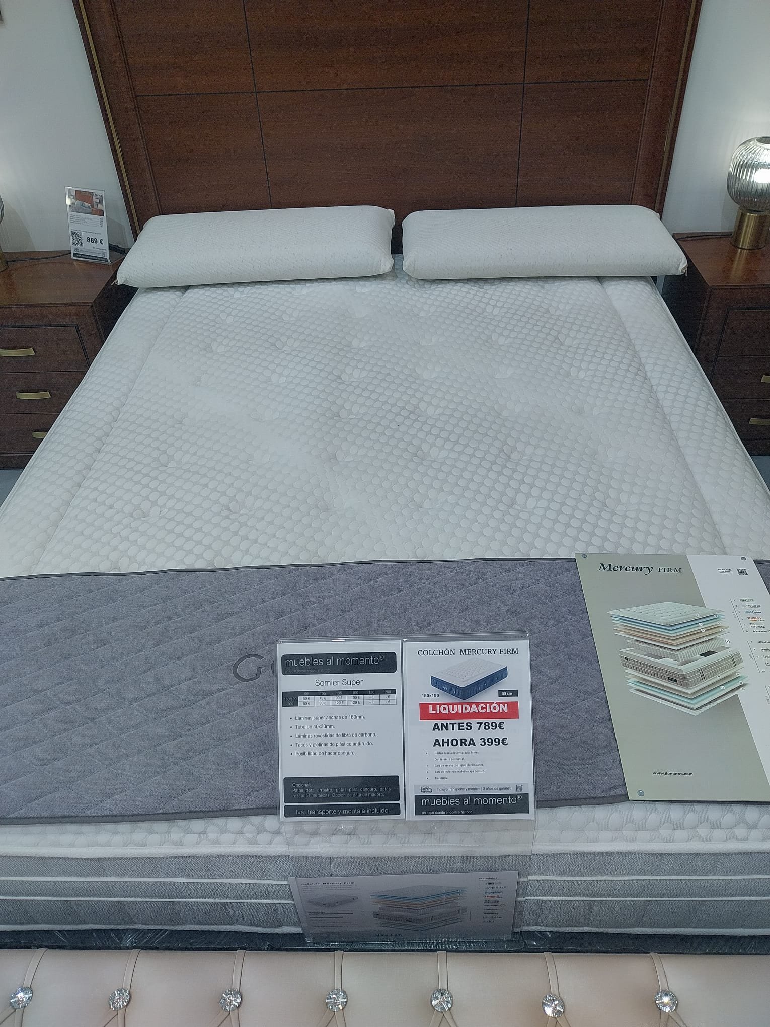 COLCHÓN MERCURY FIRM GOMARCO