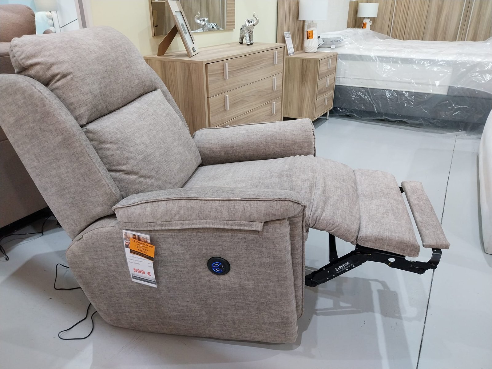 SILLON ATENEA RELAX MOTOR